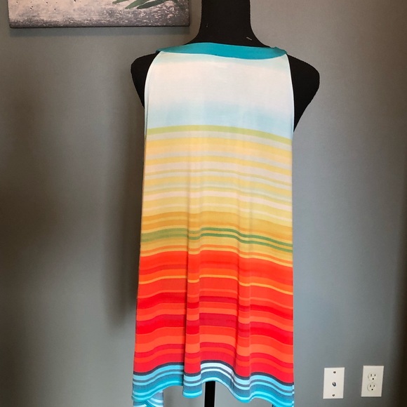 Multi colored tank - Picture 3 of 4